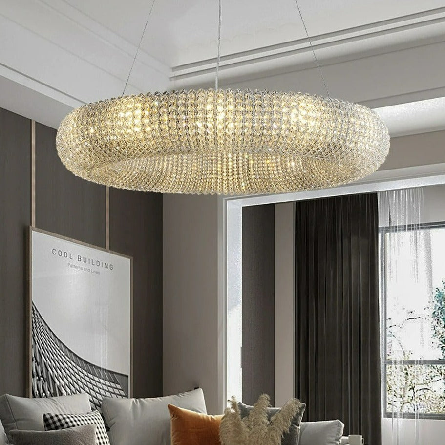 Designer Glas-Kristall-Kronleuchter