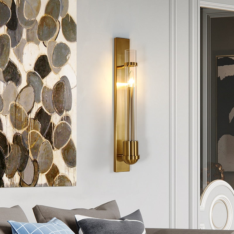 Aston - Moderne Schlanke Wandleuchte