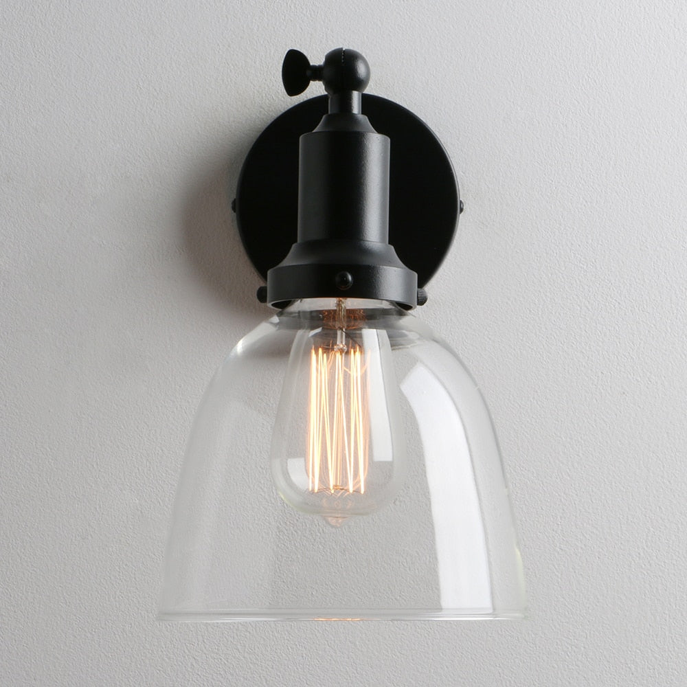 Lavelle - Glasdome-Wandlampe