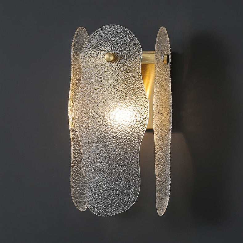 Parisa - Glas- und Kupfer-Wandlampe im modernen Stil