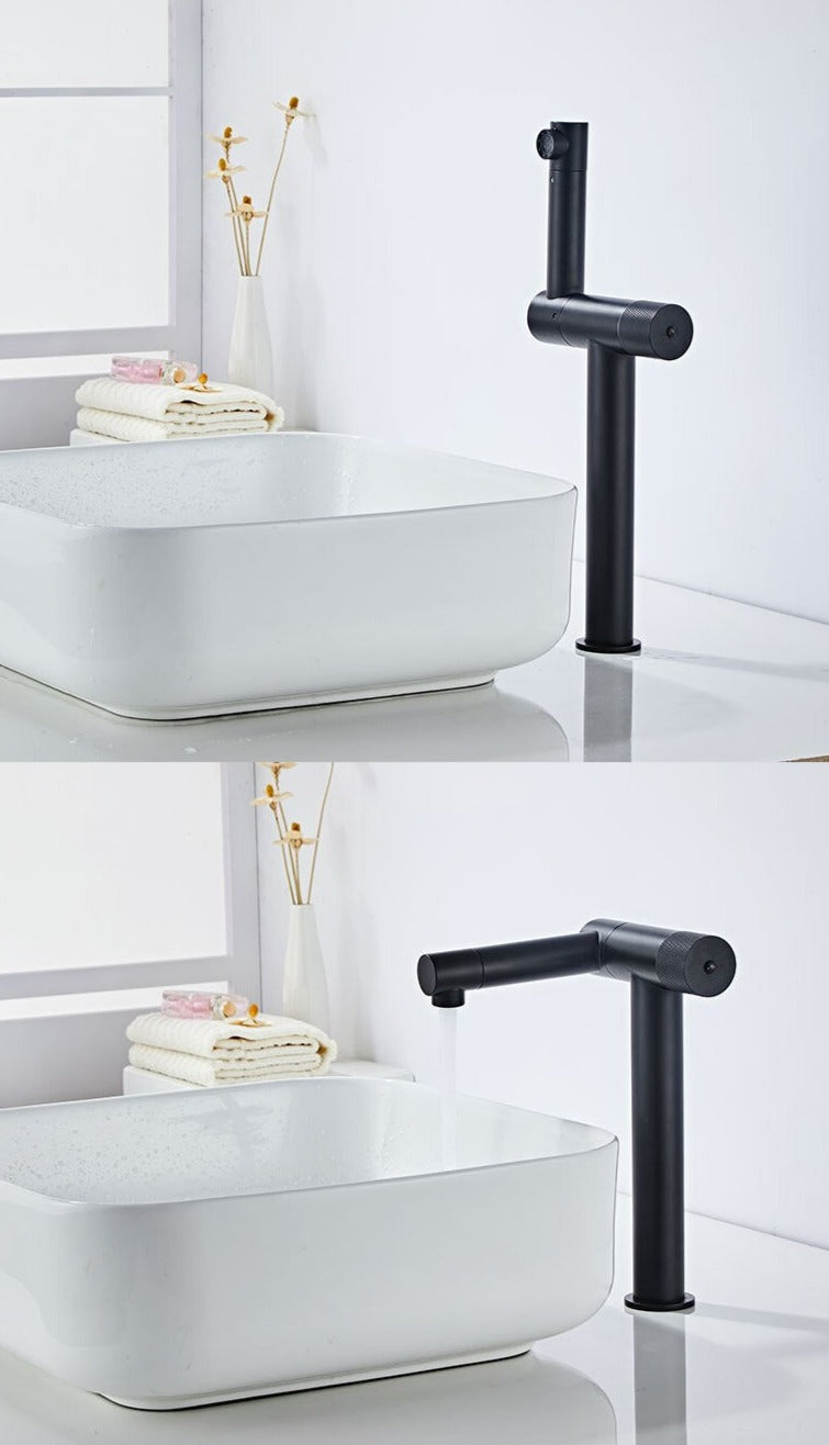Moderne drehbare Badezimmerarmatur