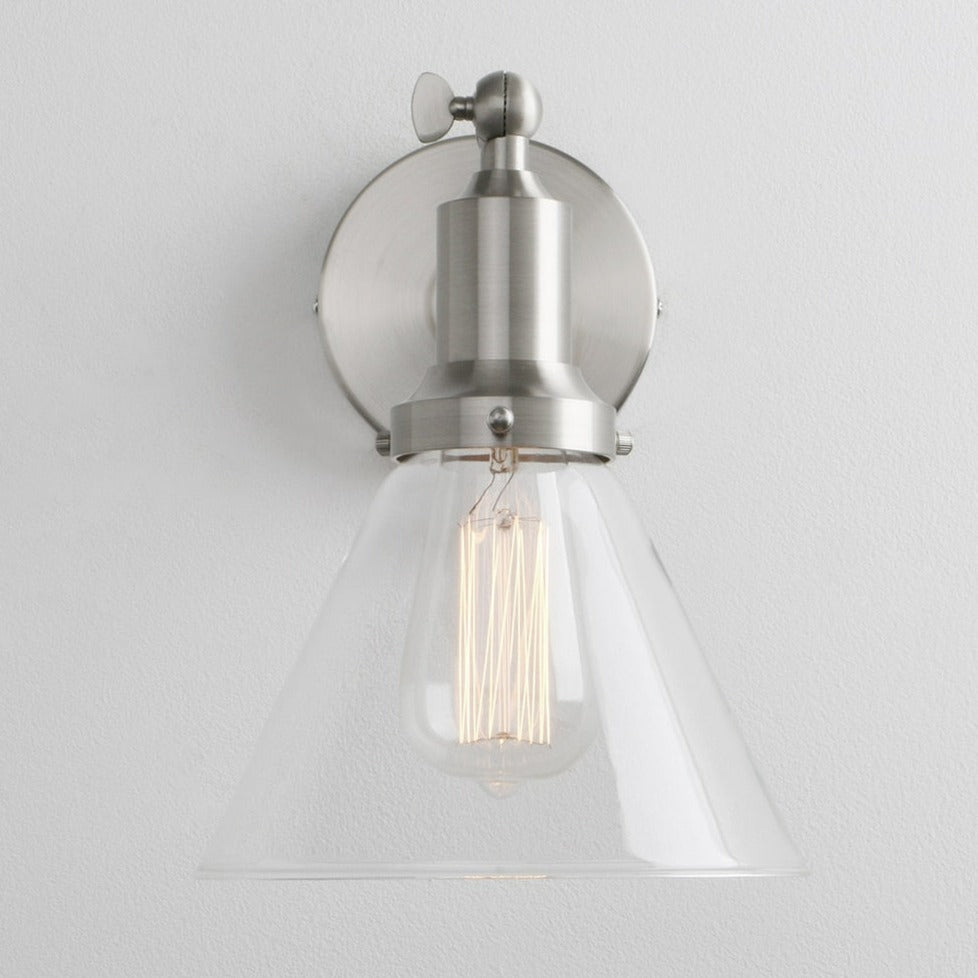Farley - Retro Glas Wandlampe