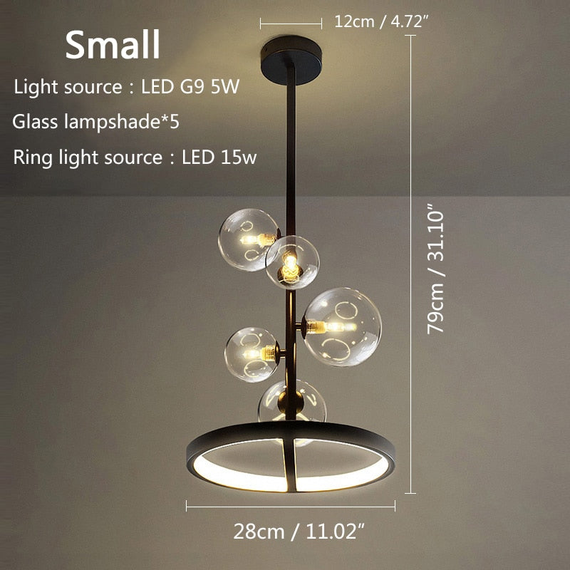 Maiken - Moderner Nordischer LED-Kronleuchter