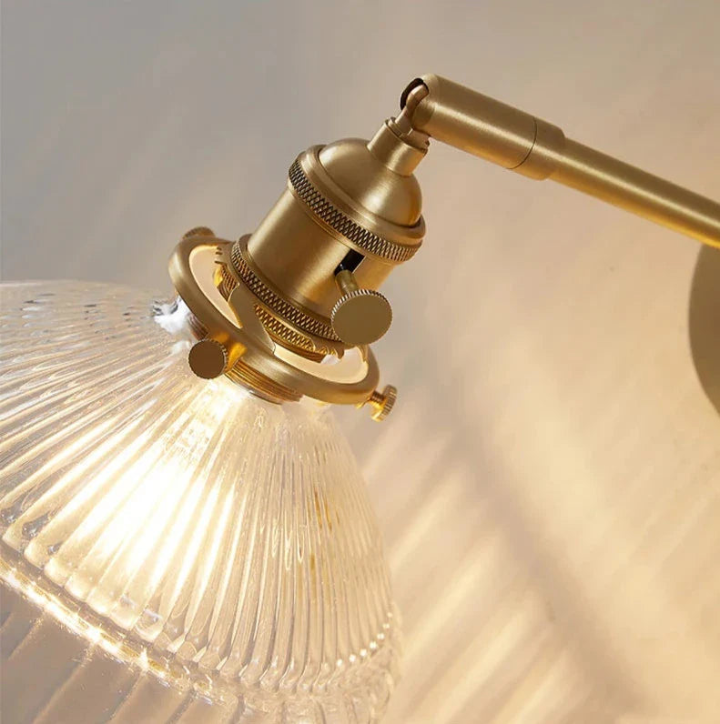 Raquel – Vintage Glas-Wandleuchten
