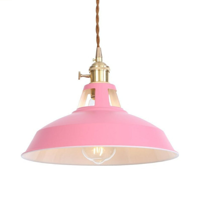 Farbige Retro Pendelleuchten