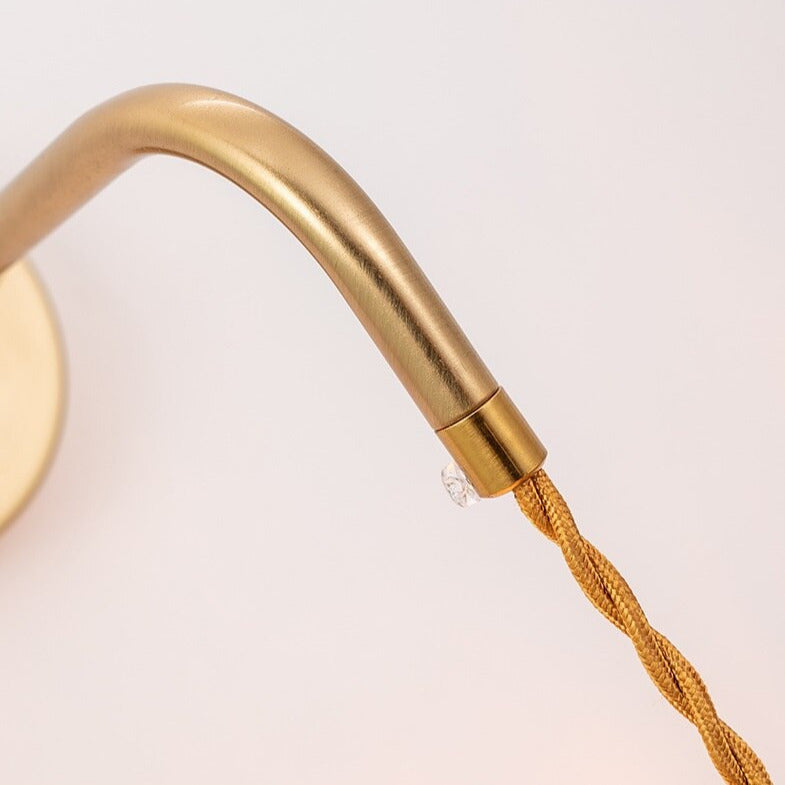 Vintage Handgeblasene Glas-Wandlampen