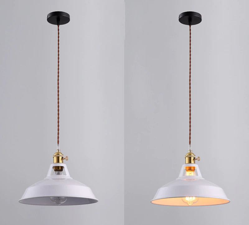 Farbige Retro Pendelleuchten
