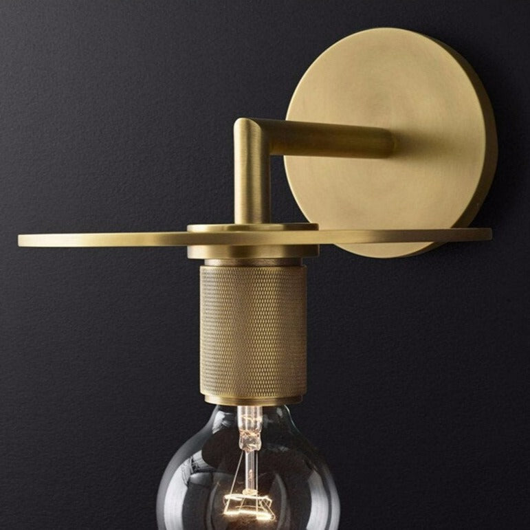 Designer Kupfer- & Glas-Wandlampen