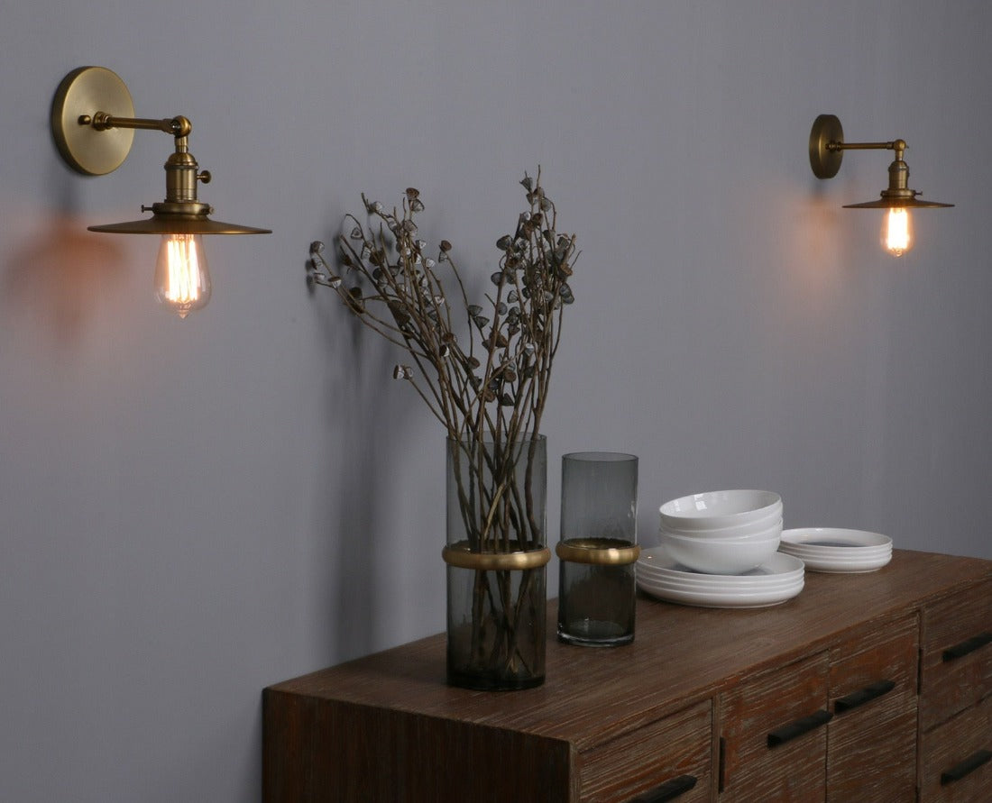 Jaime - Vintage-Wandlampe
