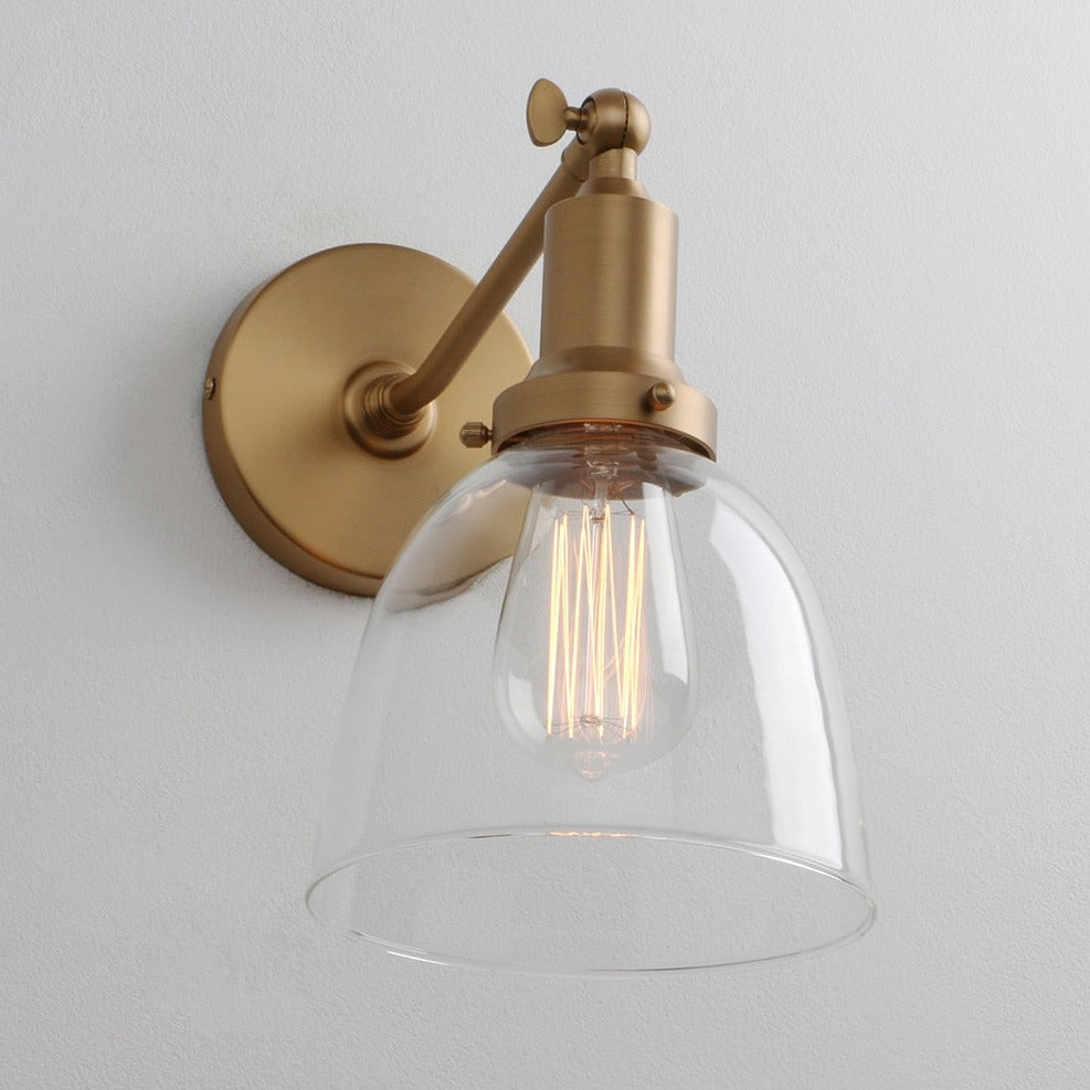 Lavelle - Glasdome-Wandlampe