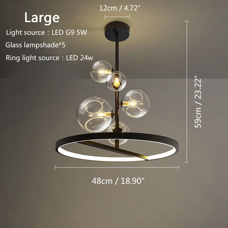 Maiken - Moderner Nordischer LED-Kronleuchter