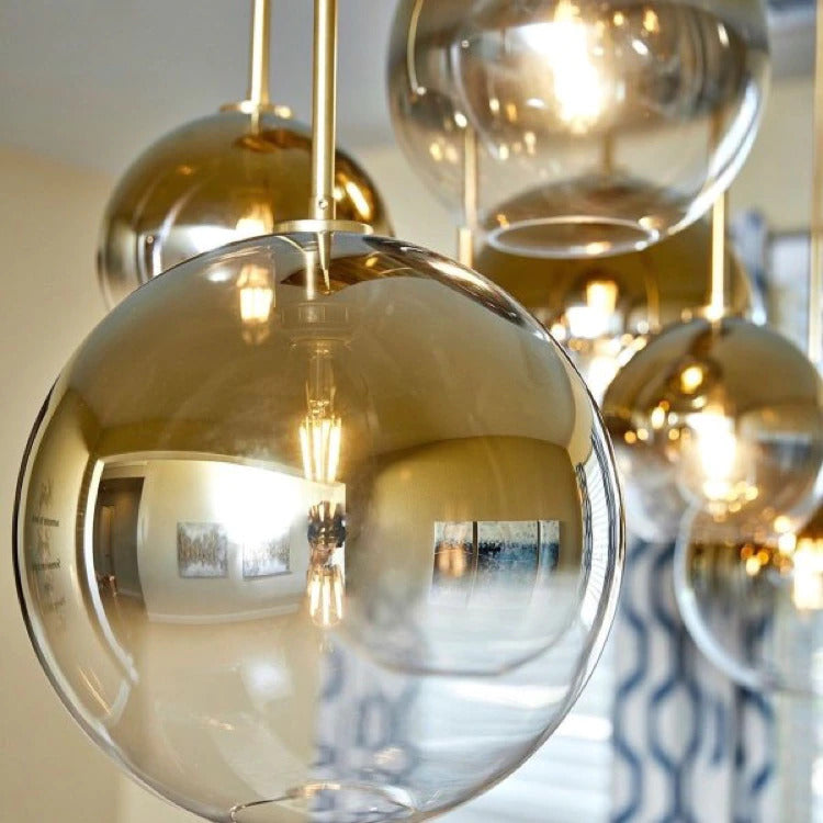 Zaire - Moderne Glas Globe Pendelleuchten