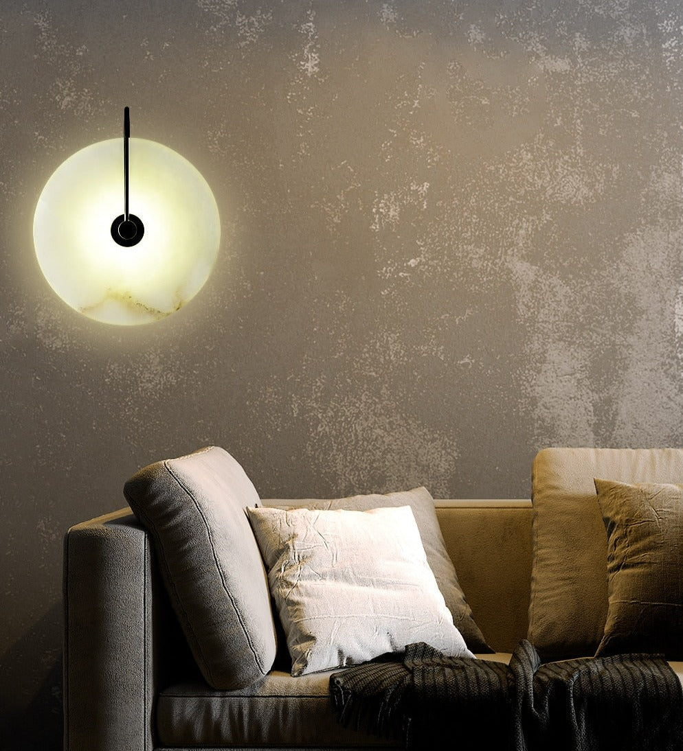 Moderne Weiße Marmor Wandlampe