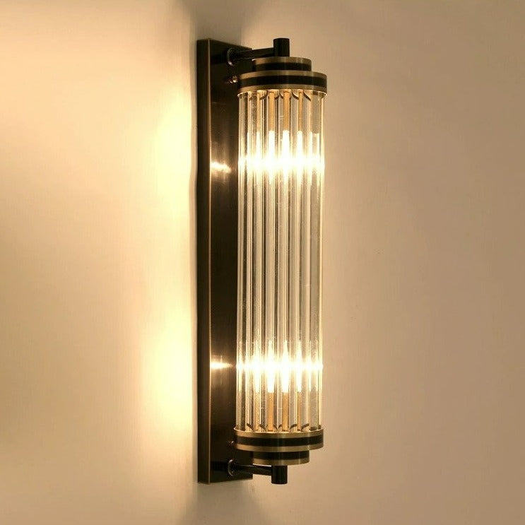 Moderne Glas-Wandleuchte