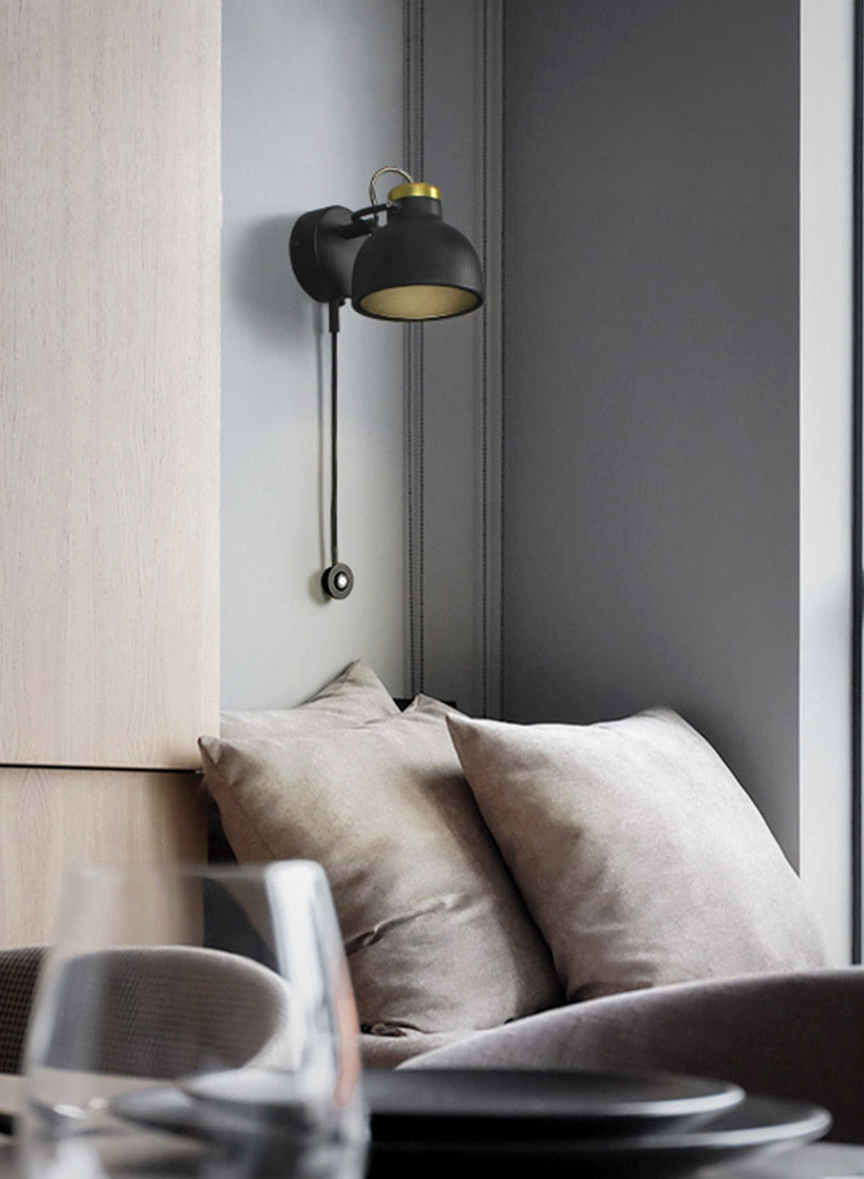 Jakub - Moderne Nordic LED Wandleuchte