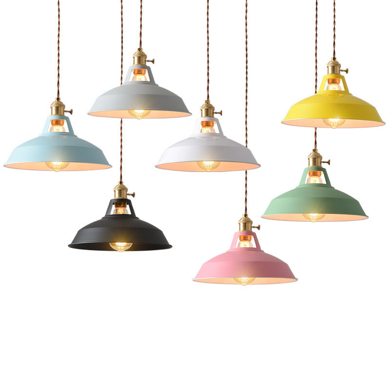Farbige Retro Pendelleuchten