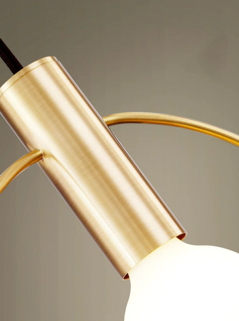Moderne Frosted Glass Globe Pendelleuchten