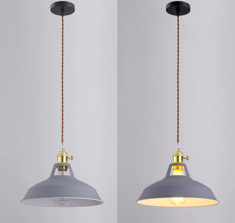 Farbige Retro Pendelleuchten