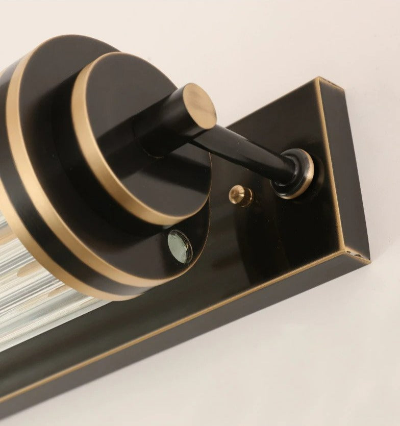 Moderne Glas-Wandleuchte
