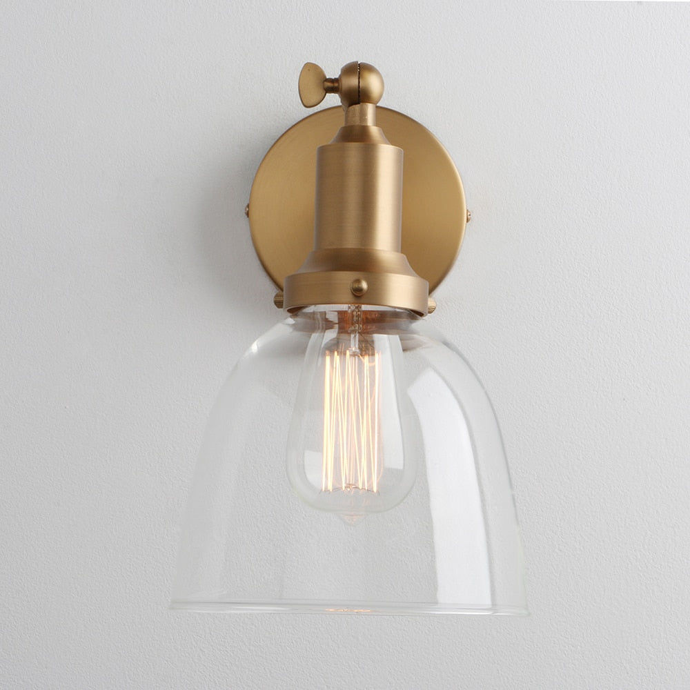 Lavelle - Glasdome-Wandlampe
