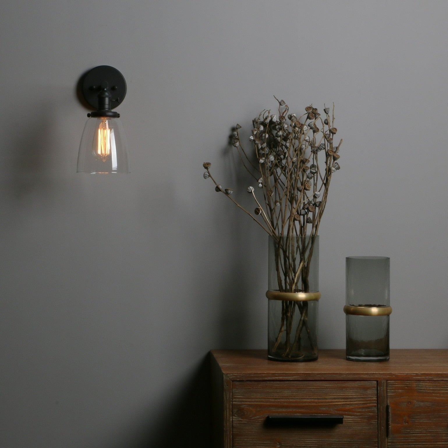 Wilson - Vintage Wandlampe