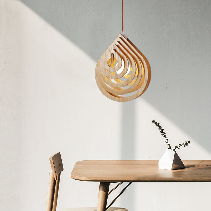 Harper - Moderne Holz-Pendelleuchte