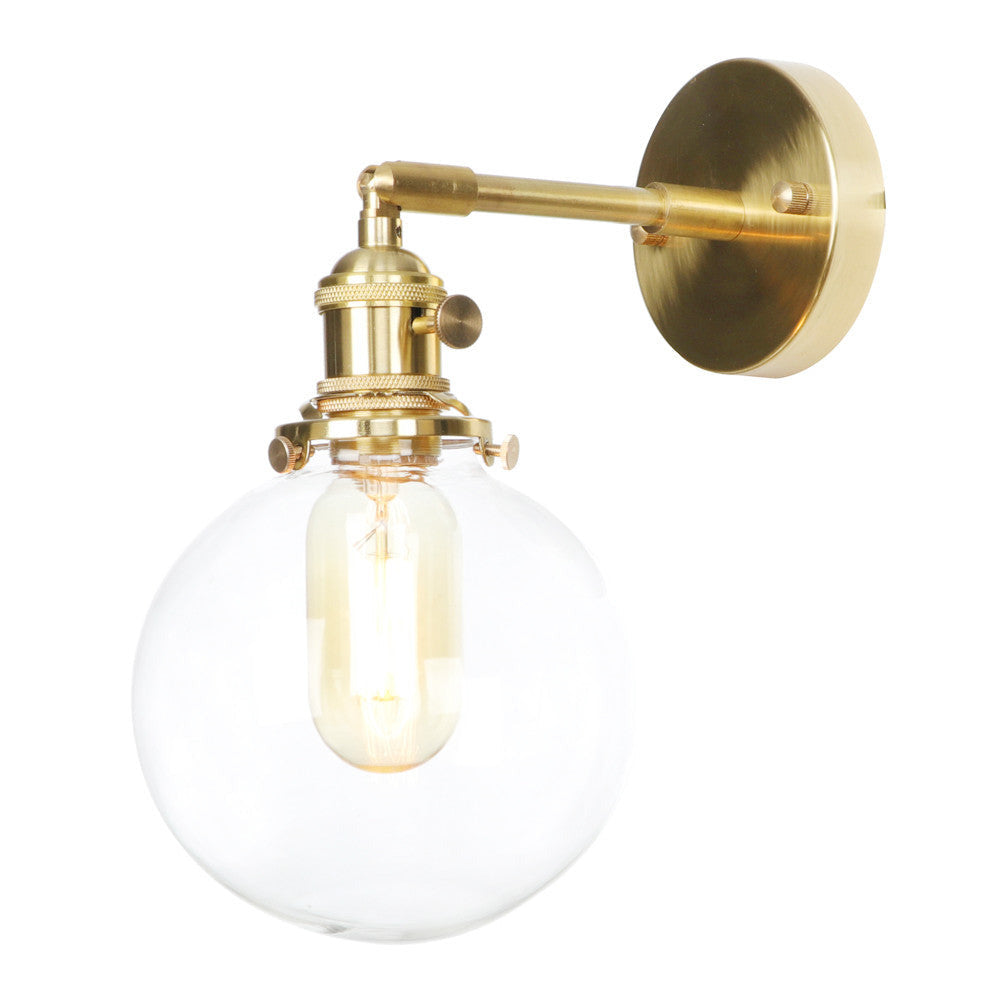Retro Kupfer-Wandlampen