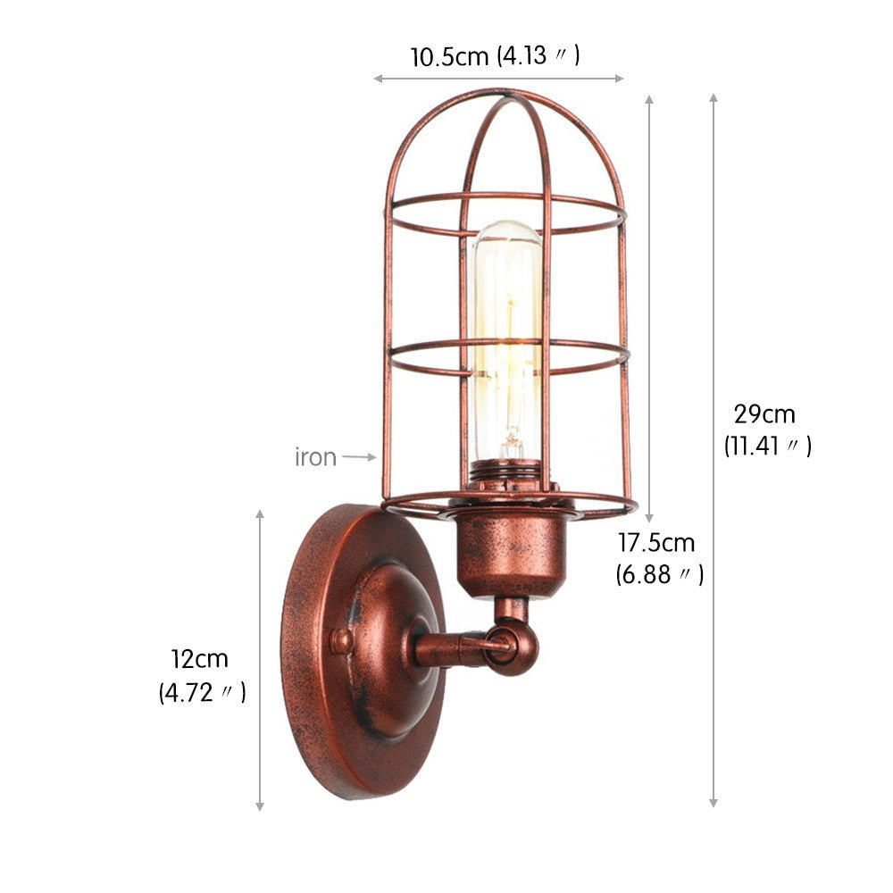 Retro Industrielle Metall-Wandlampen