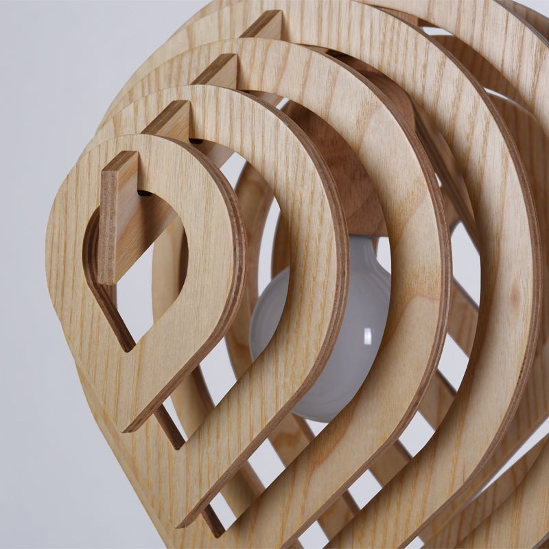 Harper - Moderne Holz-Pendelleuchte