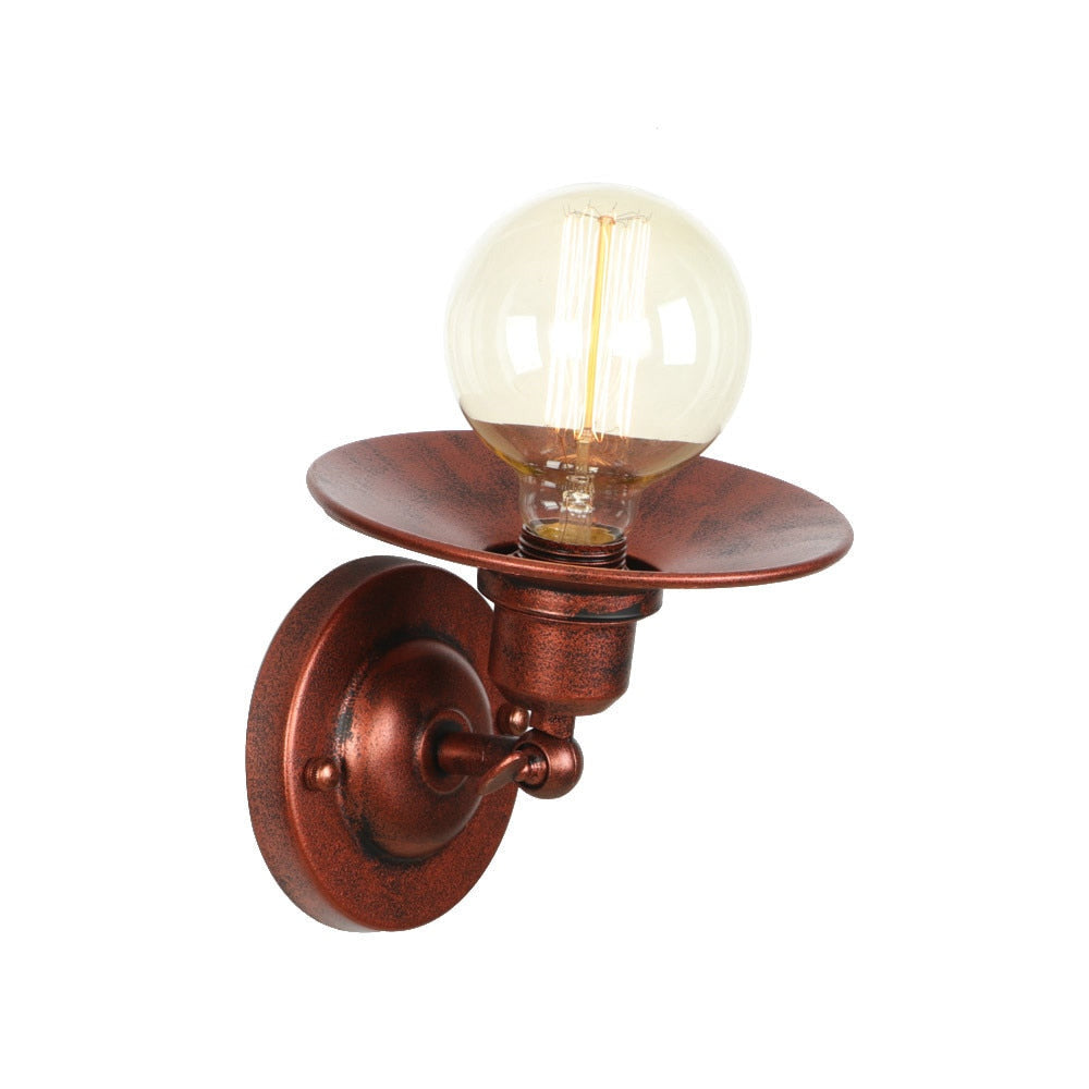 Retro Industrielle Metall-Wandlampen