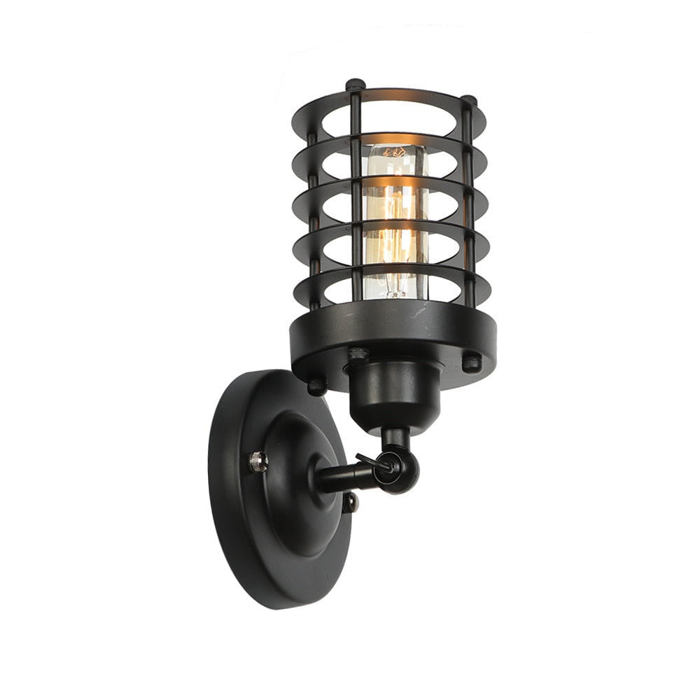 Retro Industrielle Metall-Wandlampen
