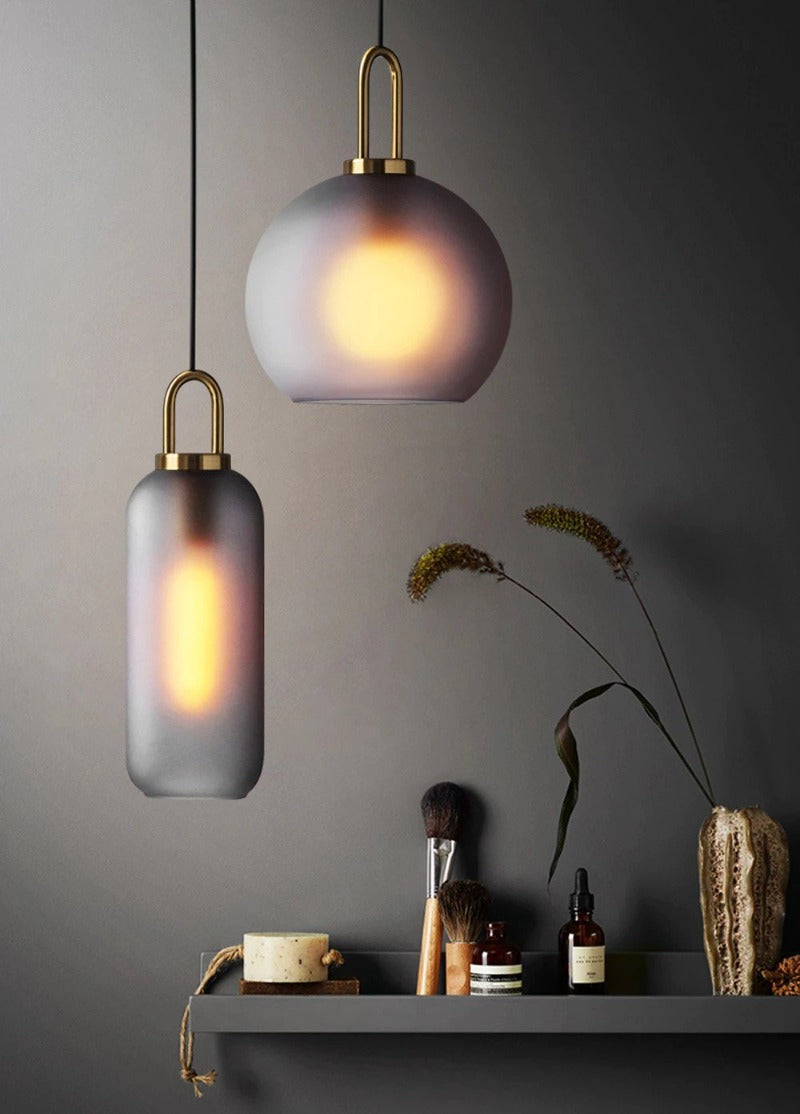 Moderne Glas-Pendelleuchten