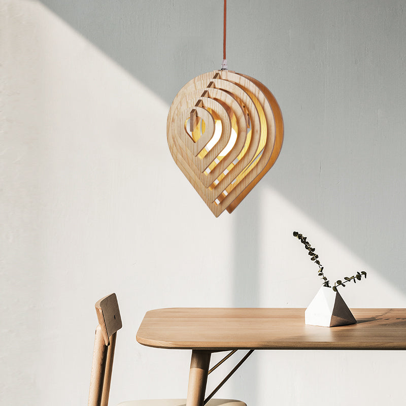 Harper - Moderne Holz-Pendelleuchte