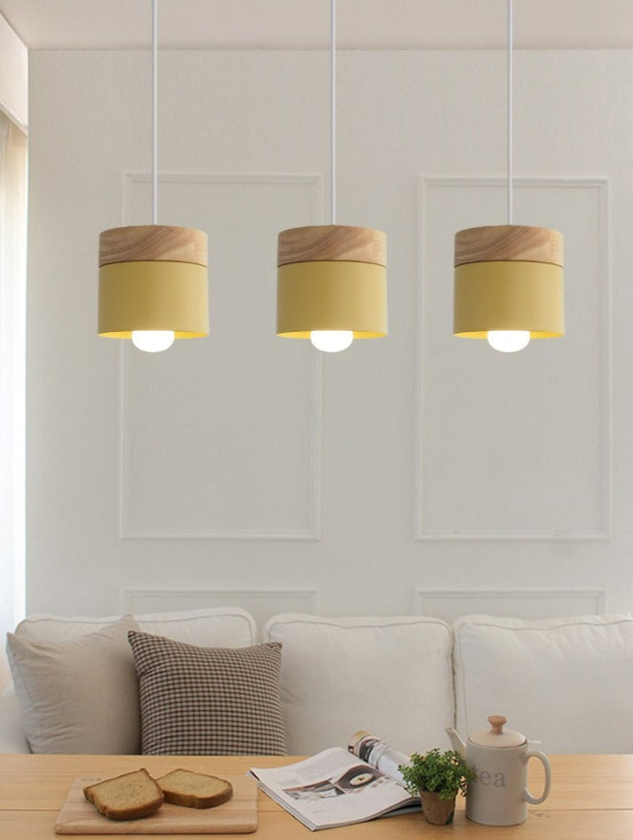Bunte Nordische Macaroon Pendelleuchten