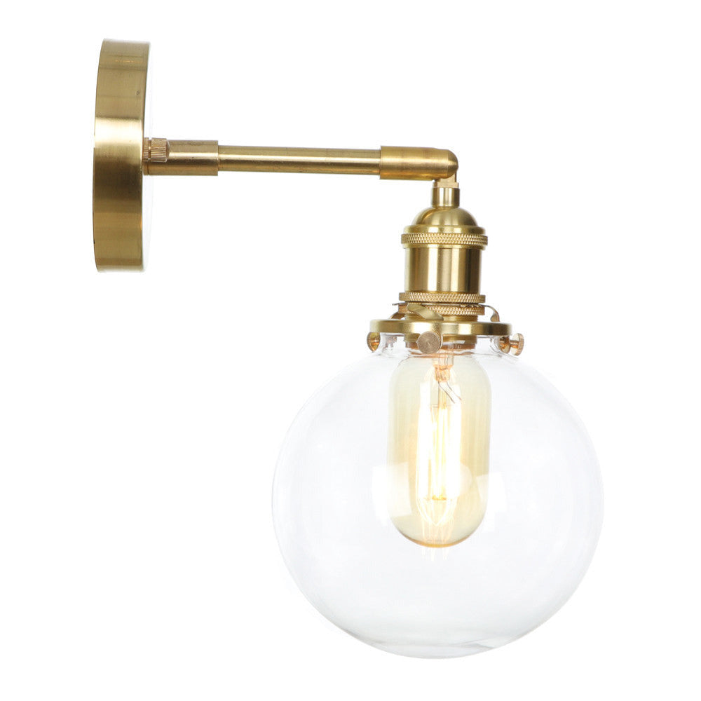 Retro Kupfer-Wandlampen