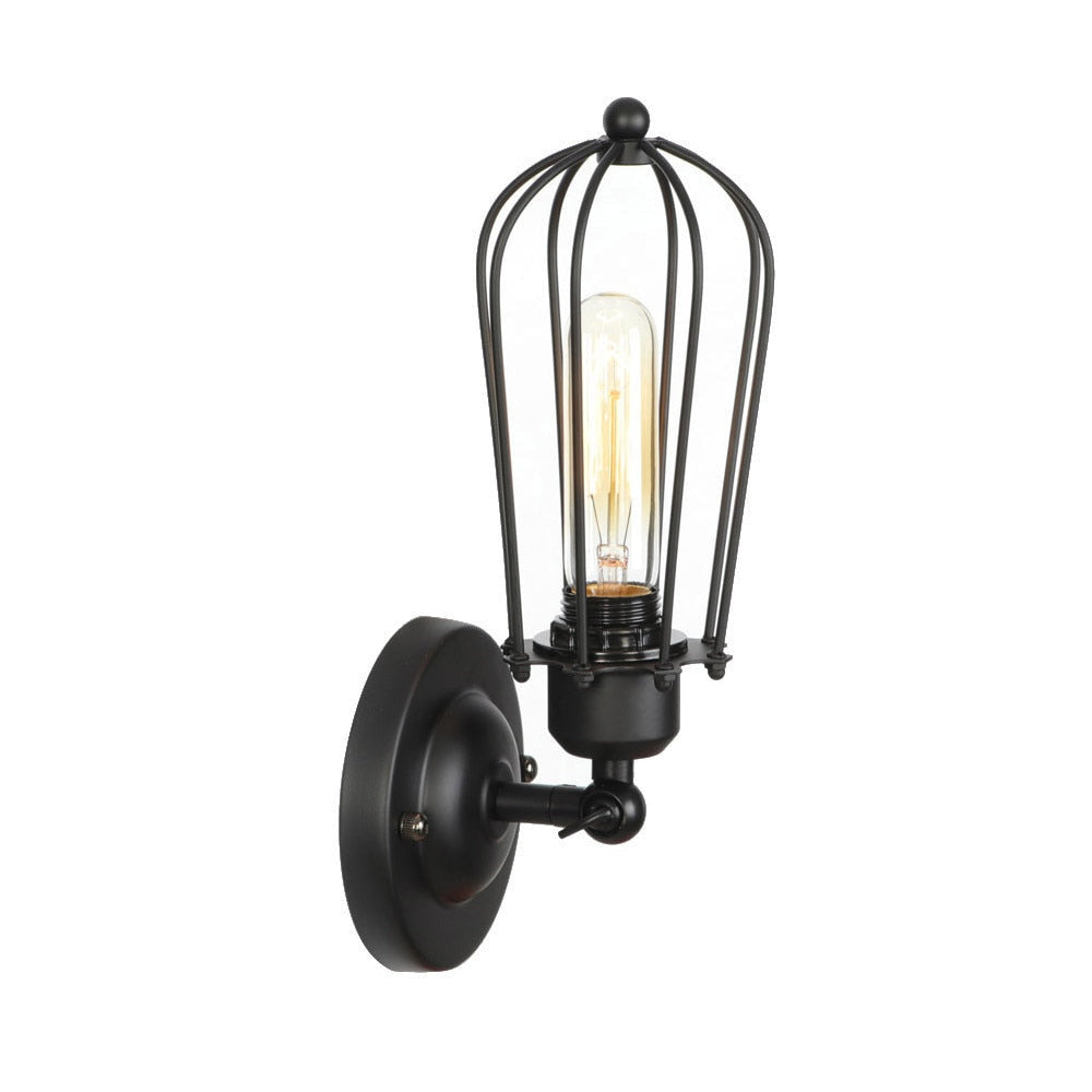 Retro Industrielle Metall-Wandlampen