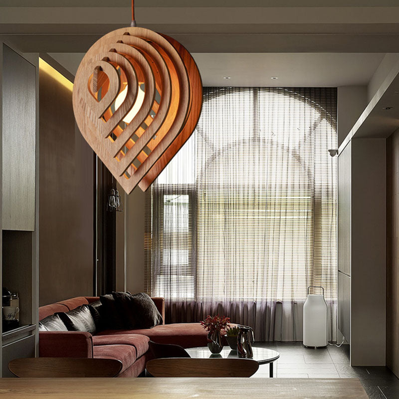 Harper - Moderne Holz-Pendelleuchte