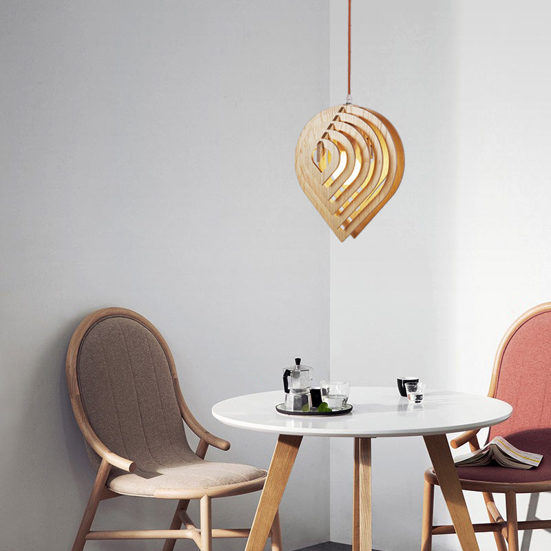 Harper - Moderne Holz-Pendelleuchte