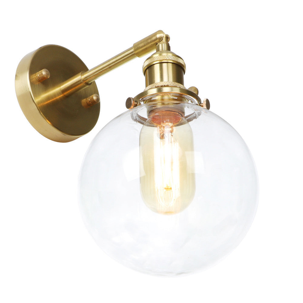 Retro Kupfer-Wandlampen