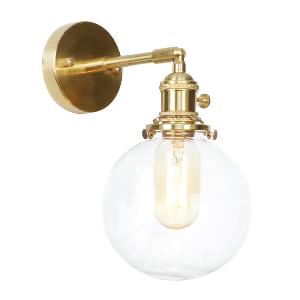 Retro Kupfer-Wandlampen