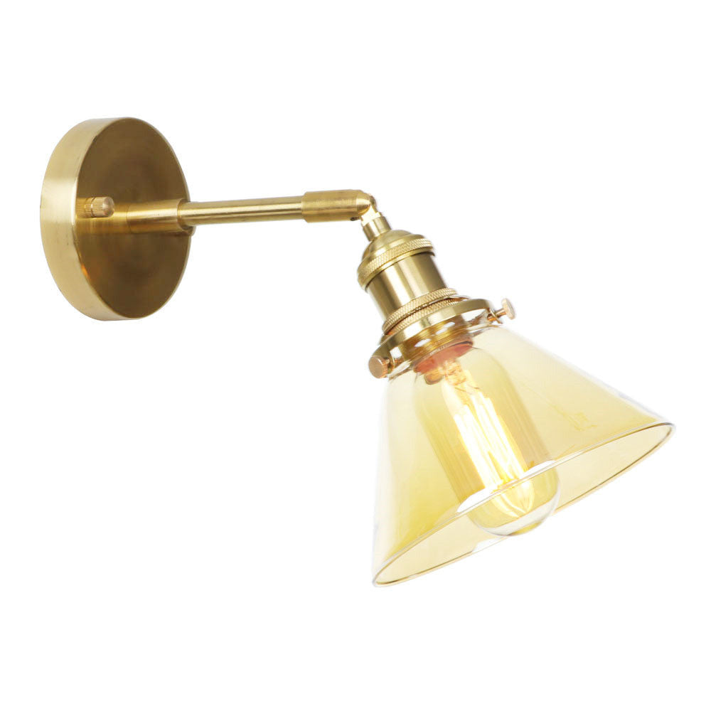 Retro Kupfer-Wandlampen