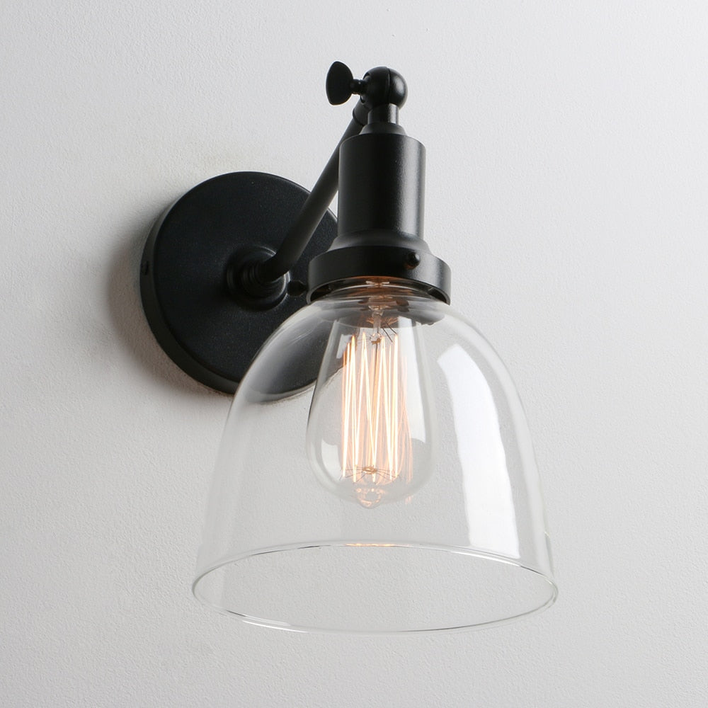 Lavelle - Glasdome-Wandlampe