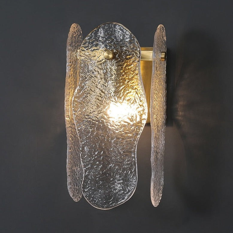 Parisa - Glas- und Kupfer-Wandlampe im modernen Stil