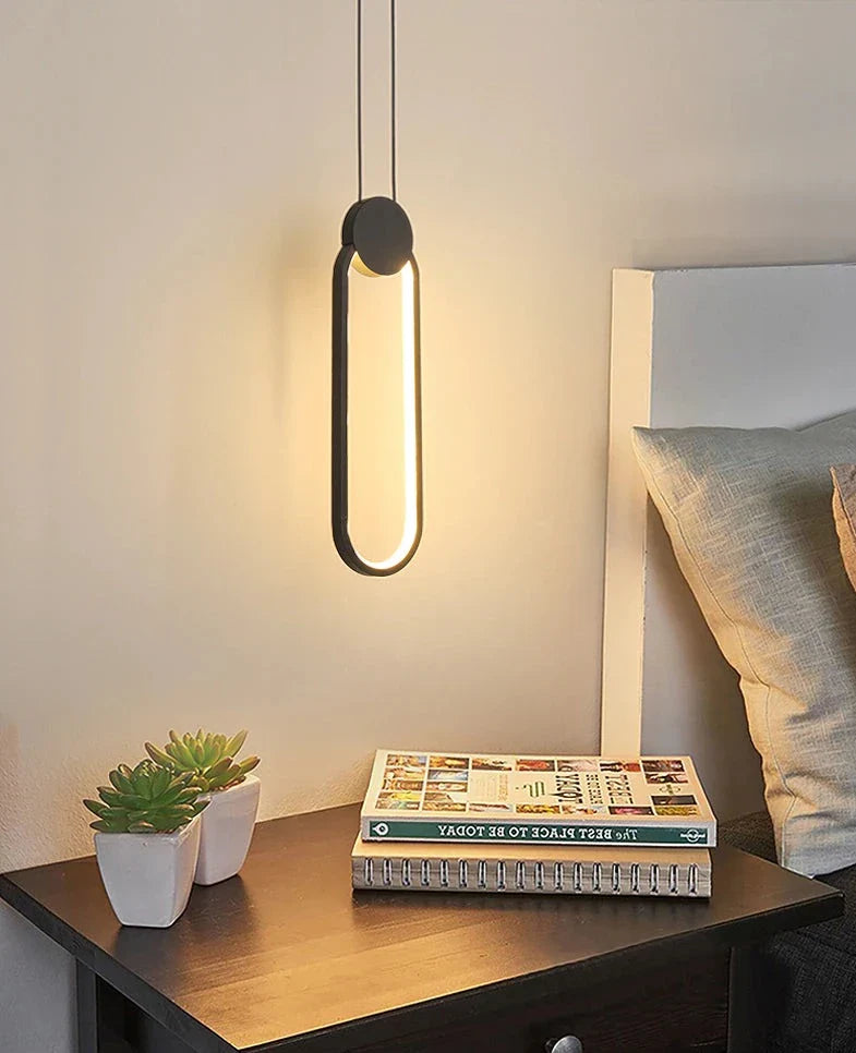 Moderne LED-Ring-Pendelleuchten