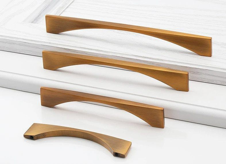 Moderne Bronze Schrank- & Schubladen-Griffe