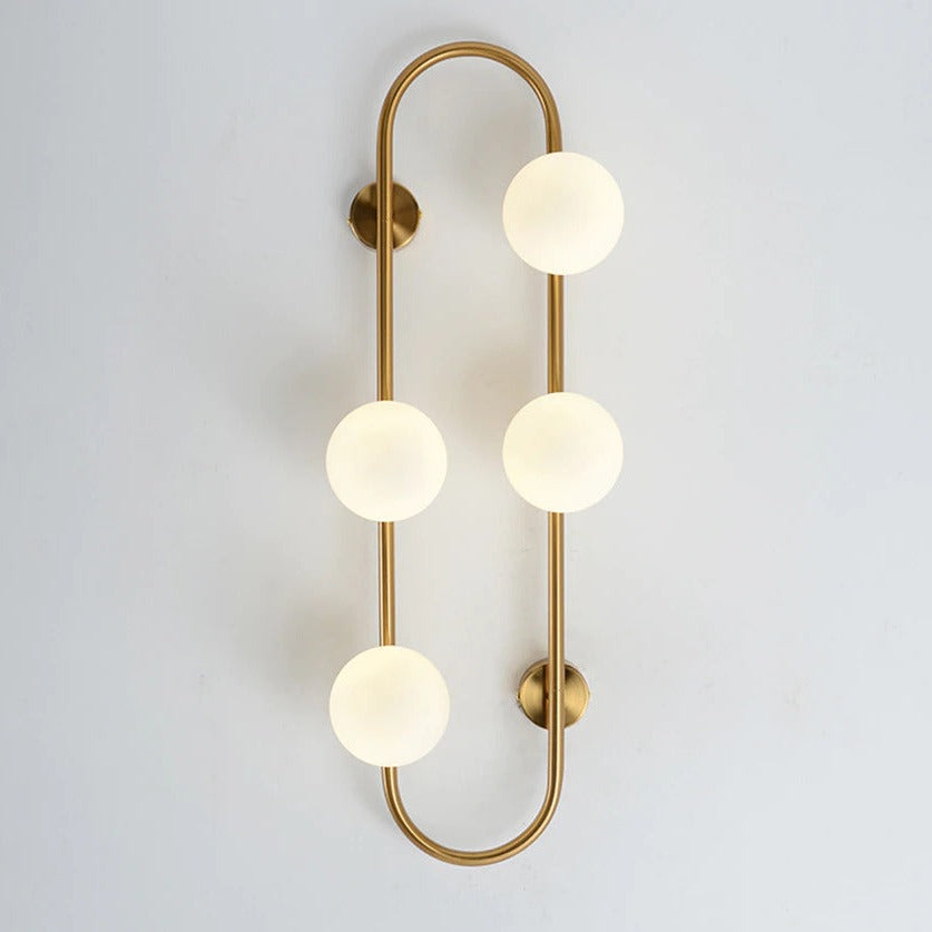 Danae - Moderne Mehrbulben-Wandlampe