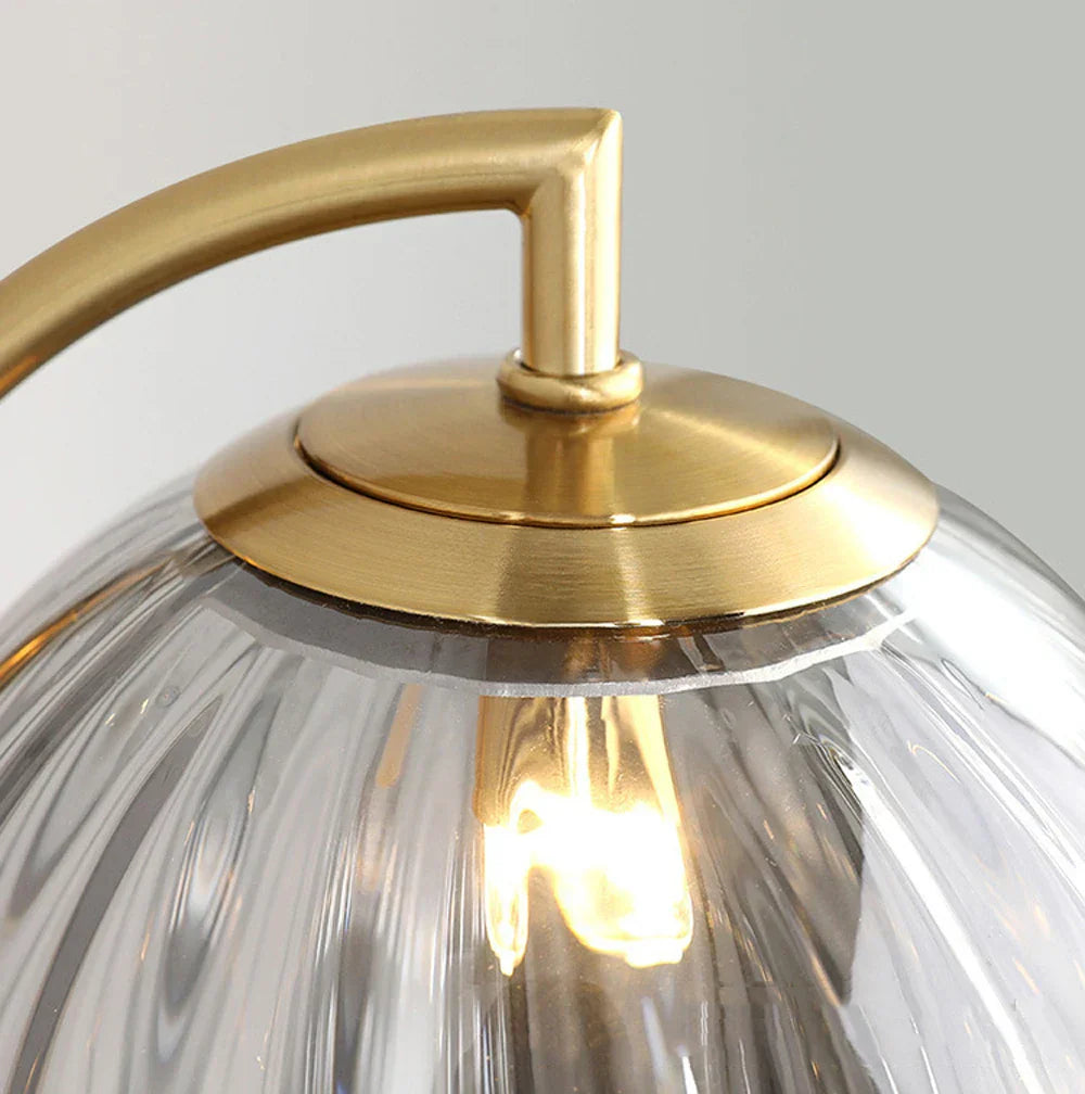 Howard - Glas-Globus-Wandlampe