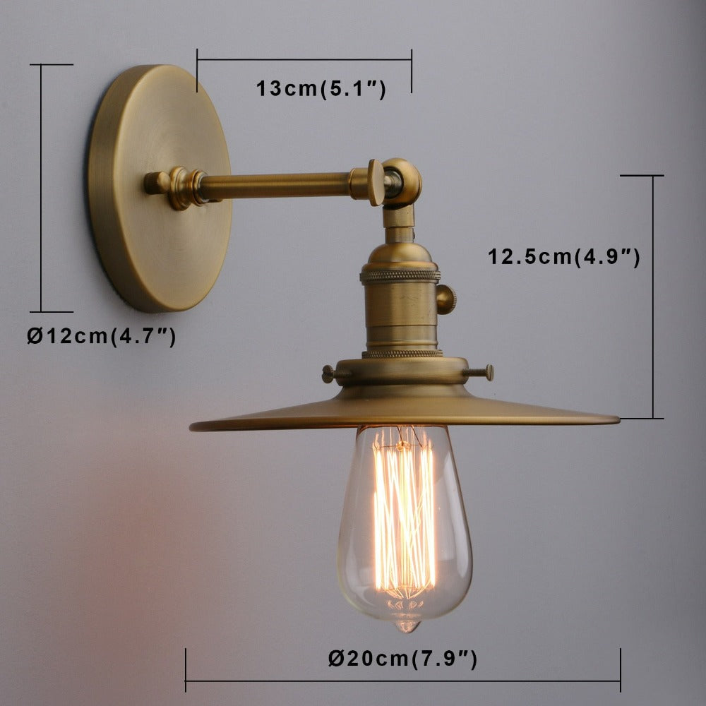 Jaime - Vintage-Wandlampe