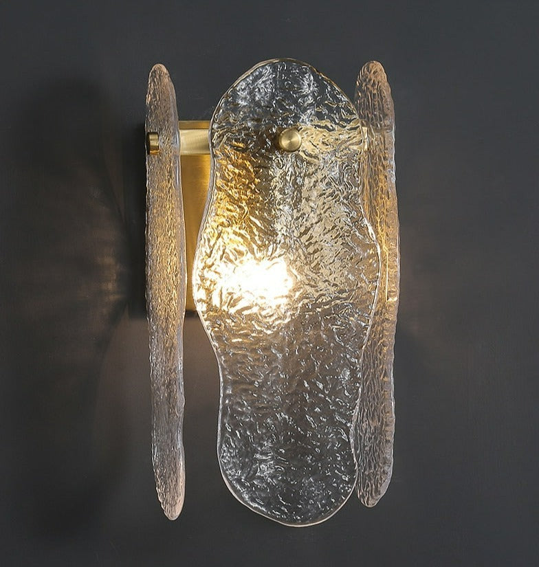 Parisa - Glas- und Kupfer-Wandlampe im modernen Stil