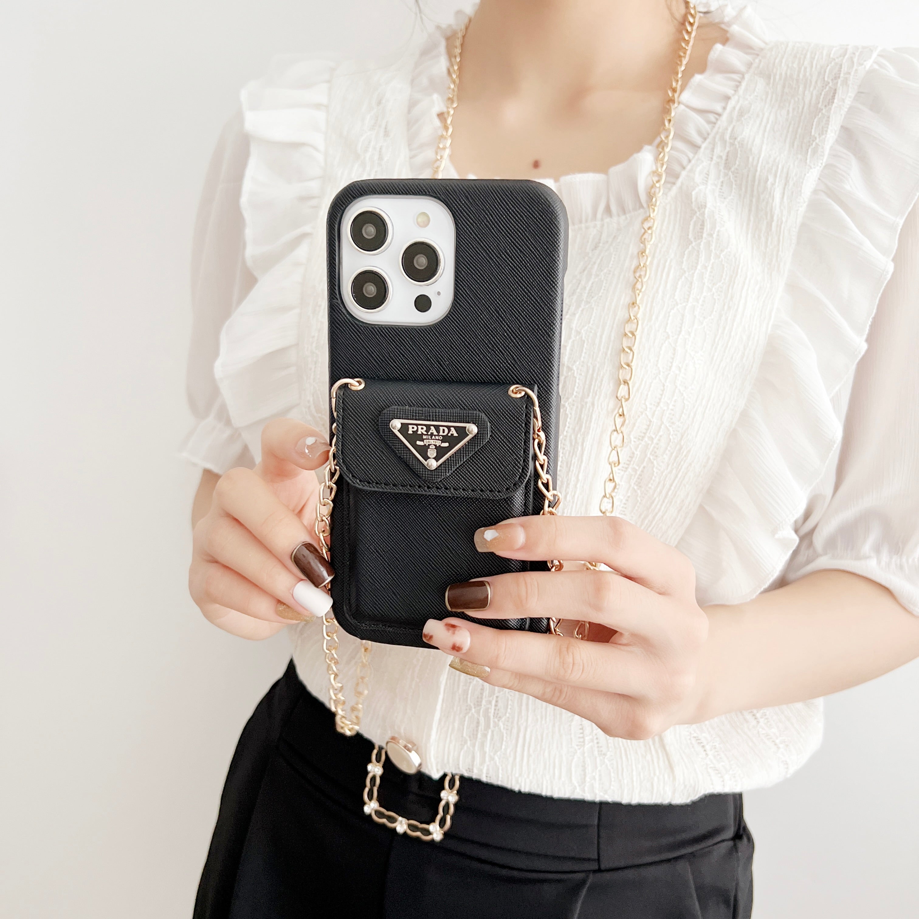 Luxurious leather iPhone case